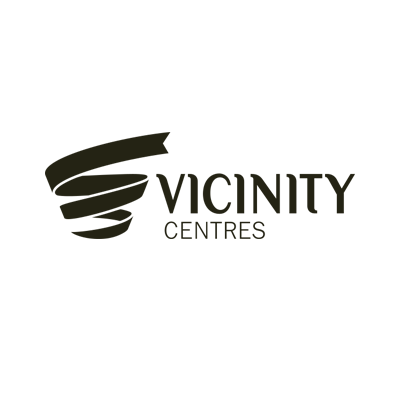 Vicinity Centres logo a client of West Maintain